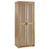 Wooden Wardrobe With 2 Doors - Sydney