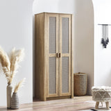 Wooden Wardrobe With 2 Doors - Sydney