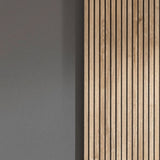 Wooden Wardrobe With 2 Sliding Doors - Berno
