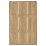 Wooden Wardrobe With 3 Doors And 2 Drawers - Charles