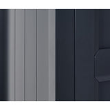 Wooden Wardrobe With 3 Doors And 2 Drawers - Maine