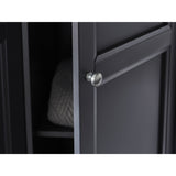 Wooden Wardrobe With 3 Doors And 2 Drawers - Maine