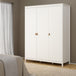 Wooden Wardrobe 149.8cm Wide With 3 Doors - Barcelona