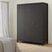 Wooden Wardrobe 149.8cm Wide With 3 Doors - Barcelona