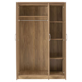 Wooden Wardrobe With 3 Doors - Charles