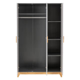 Wooden Wardrobe With 3 Doors - Cleveland