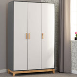 Wooden Wardrobe With 3 Doors - Cleveland