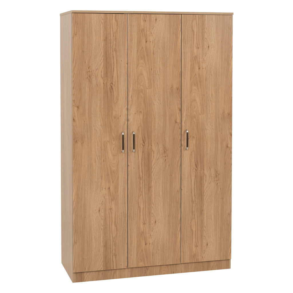 Wooden Wardrobe With 3 Doors - Dakota