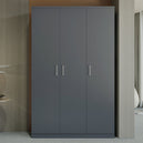 Wooden Wardrobe With 3 Doors - Dakota