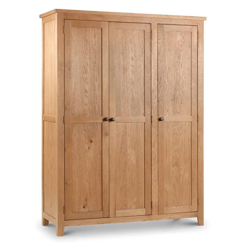 Wooden Wardrobe With 3 Doors - Marlborough
