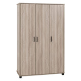 Wooden Wardrobe With 3 Doors - Oliver