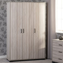 Wooden Wardrobe With 3 Doors - Oliver