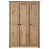 Wooden Wardrobe With 3 Doors - Panama