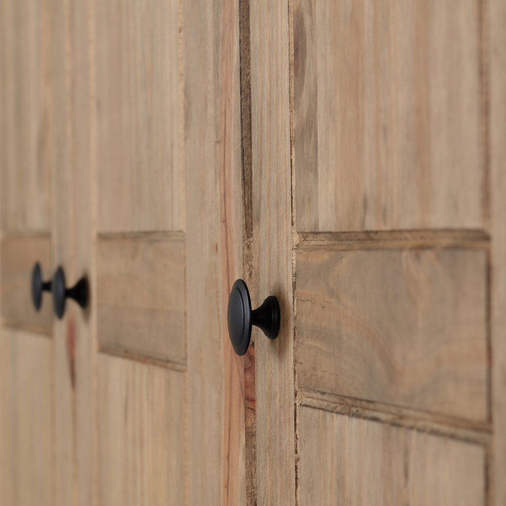 Wooden Wardrobe With 3 Doors - Panama