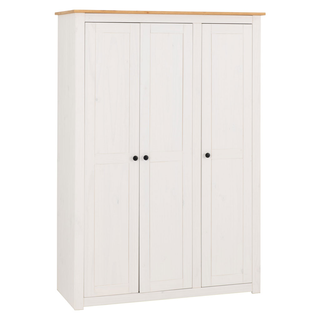 Wooden Wardrobe With 3 Doors - Panama