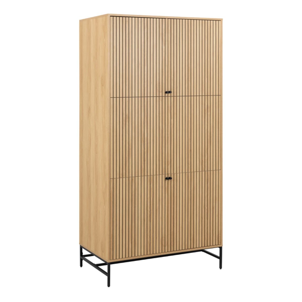 Wooden Wardrobe With 4 Doors - Albany