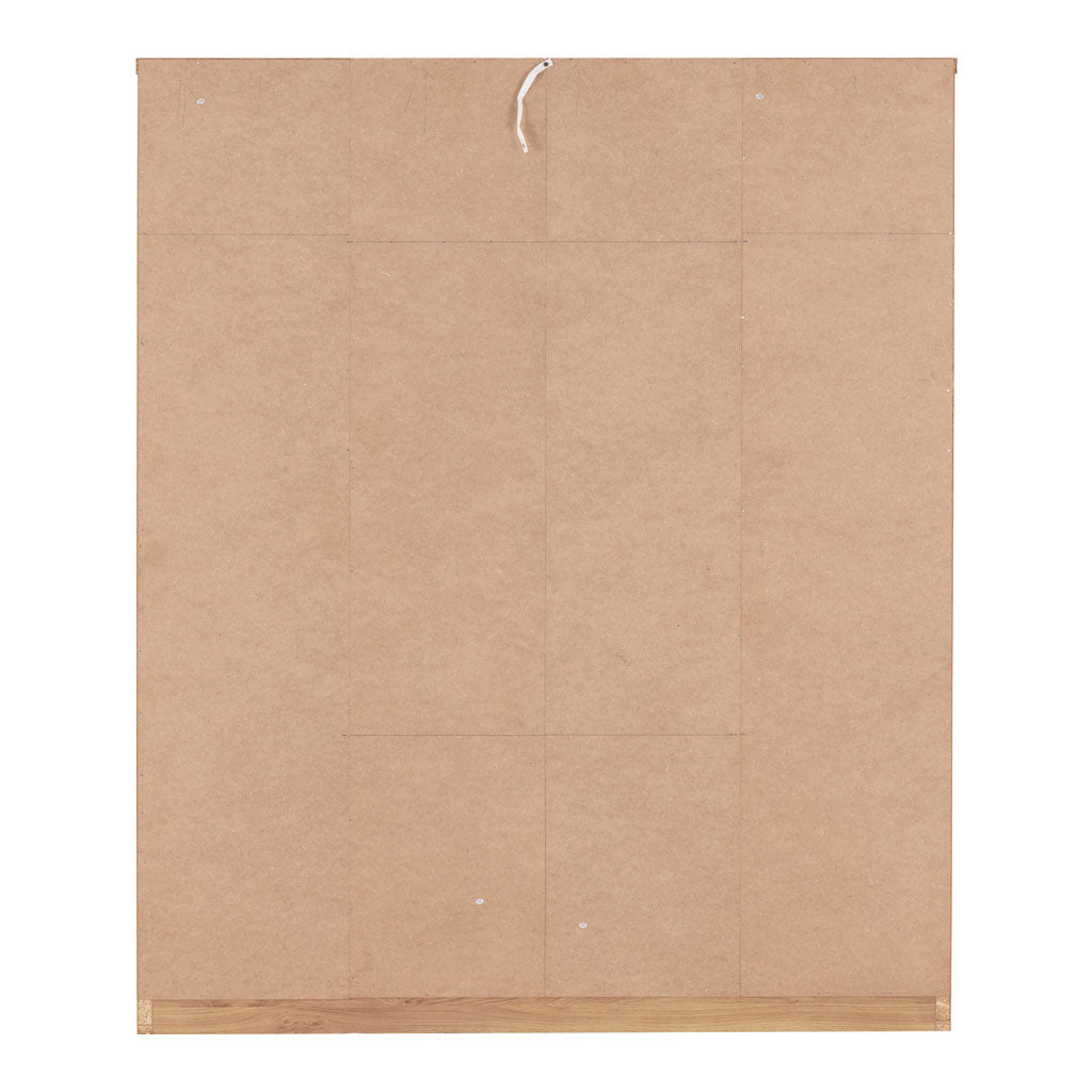 Wooden Wardrobe With 4 Doors And 2 Drawers - Seville