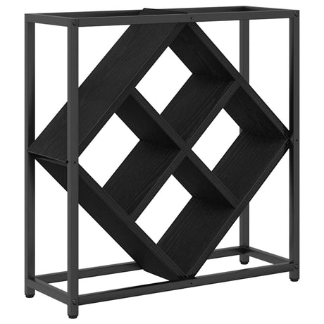 Wooden Wine Rack 51cm Wide With Metal Frame - Vantage Home