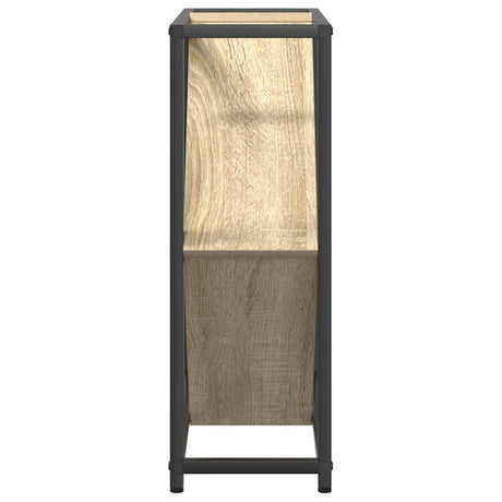 Wooden Wine Rack 51cm Wide With Metal Frame - Vantage Home