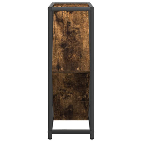 Wooden Wine Rack 51cm Wide With Metal Frame - Vantage Home