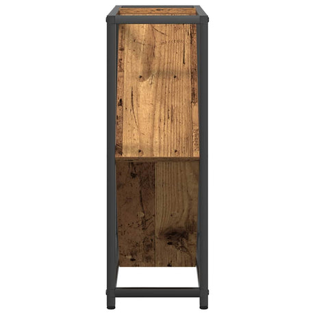 Wooden Wine Rack 51cm Wide With Metal Frame - Vantage Home