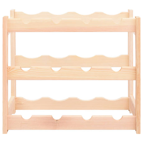 Wooden Wine Rack for 12 Bottles - Vantage Home