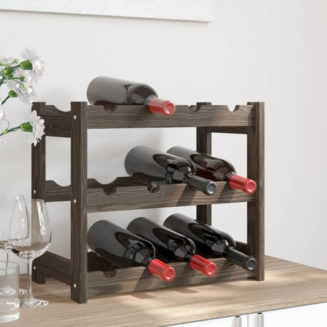 Wooden Wine Rack for 12 Bottles - Vantage Home