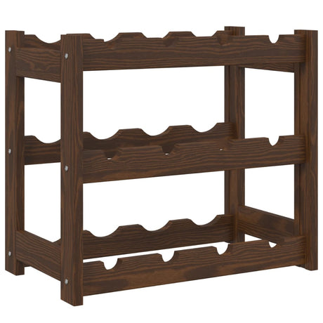 Wooden Wine Rack for 12 Bottles - Vantage Home