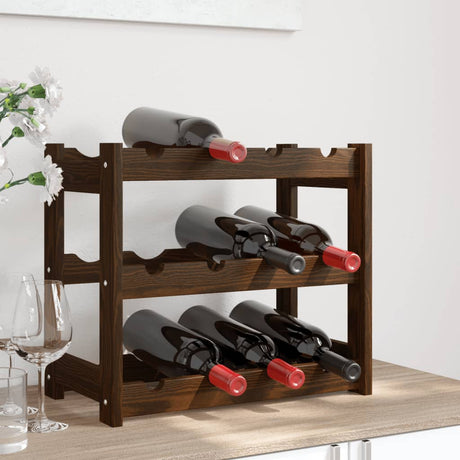 Wooden Wine Rack for 12 Bottles - Vantage Home