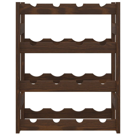 Wooden Wine Rack for 16 Bottles - Vantage Home