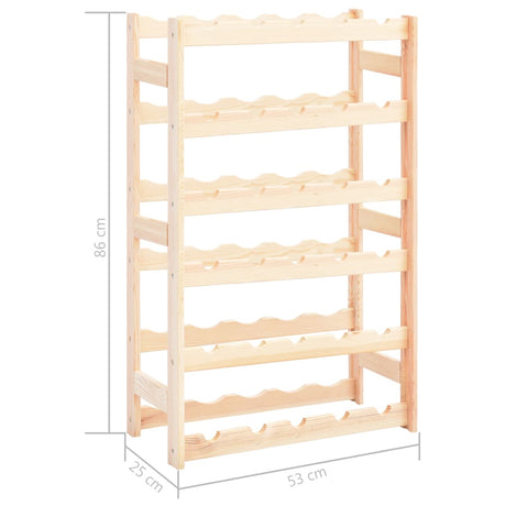 Wooden Wine Rack for 30 Bottles - Vantage Home