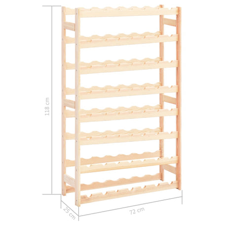 Wooden Wine Rack for 56 Bottles - Vantage Home