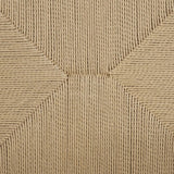 Woven Accent Chair With Wooden Frame - Icaria