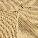 Woven Dining Chairs in Set Of 2 With Wooden Frame - Symi