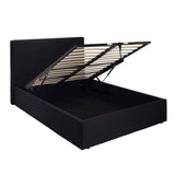 Woven Fabric Double Bed - Wilder