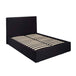 Woven Fabric Double Bed - Wilder