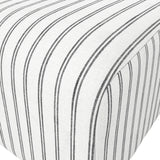 Woven Pouffe Chalk Stripe - Ryder