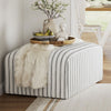 Woven Pouffe Chalk Stripe - Ryder