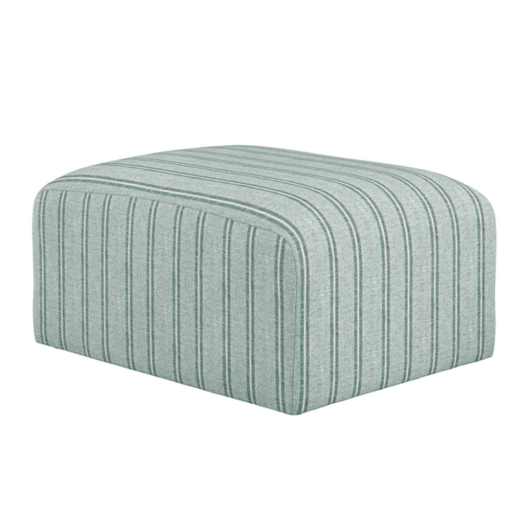 Woven Pouffe Thick Stripe - Ryder