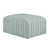 Woven Pouffe Thick Stripe - Ryder