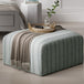 Woven Pouffe Thick Stripe - Ryder